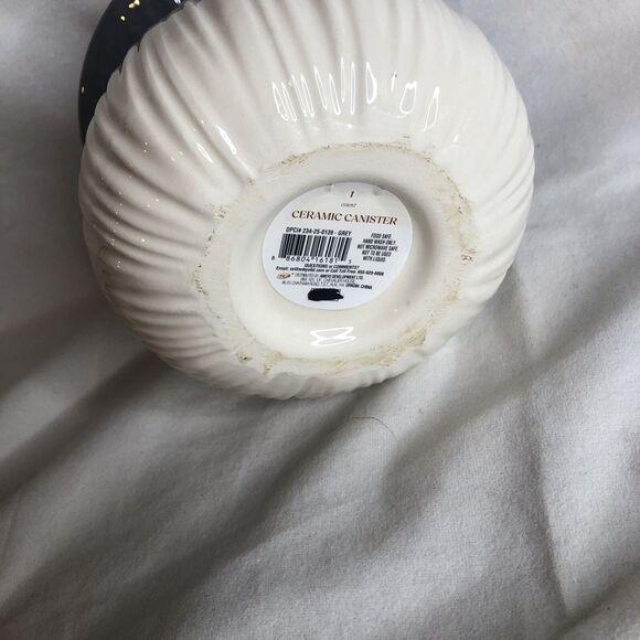 Target Bullseye's Playground 2024 Gray Mushroom 🍄 Ceramic Canister NEW! CUTE!! - Picture 7 of 7